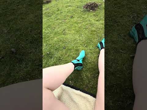 Strap Function Teal Sock